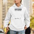 Guestbook Alternative 65th Birthday Decorations For Him Her Men Hoodie