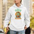 Halloween Teacher Librarian Monster Reading Books Performance Men Hoodie Halloween Teacher Librarian Monster Reading Books Performance Men Hoodie