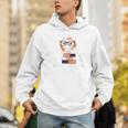 Just A Girl Who Loves Books Fun Nerd Cat Book Reading Shirt Men Hoodie