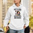Just A Girl Who Loves Calico Cats And Books Minimal Tee Men Hoodie Just A Girl Who Loves Calico Cats And Books Minimal Tee Men Hoodie
