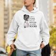 Just A Girl Who Has Tattoos And Loves Books Men Hoodie Just A Girl Who Has Tattoos And Loves Books Men Hoodie