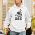 Just One More Chapter Book Skeleton Reading Books Men Hoodie