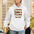 Librarian BCS Book Wizard Isn't a Job Title Library Men Hoodie