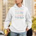 Library Card Vintage Book Due Date Bookish Rainbow Reading Men Hoodie
