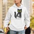 Life Essentials Witty Grungy Noisy Book Tea And Cat Men Hoodie