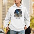 Lets Get Lit Book ShirtGet Lost In a Book SignFloral Book Men Hoodie