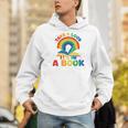 Take a Look It's In a Book Rainbow Reading Men Hoodie