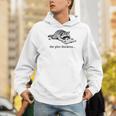 The Plot Thickens Raccoon Reading Book Bookish Men Hoodie