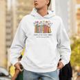 There Is No Such Thing As Too Many Books Floral Bookish Men Hoodie