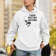 I Read Past My Bedtime Reading Cat Book Lover Men Hoodie