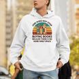 Reading-Shirt One Does Not Stop Buying Books Bookworm Men Hoodie