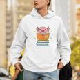 Readsalot Axolotl Reading Kids Book Lover Librarian Premium Tri-Blend Men Hoodie