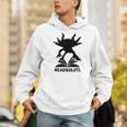 Readsolotl Axolotls Funny Kids Reading Fish Books Kawaii Men Hoodie