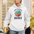 Save Earth It's Only Planet With Books Reader Earth Day Raglan Baseball Tee Men Hoodie Save Earth It's Only Planet With Books Reader Earth Day Raglan Baseball Tee Men Hoodie