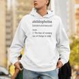 Shirt For Book Lovers And Bookworms Abibliophobia Men Hoodie Shirt For Book Lovers And Bookworms Abibliophobia Men Hoodie