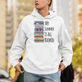 My Summer Is All Booked Book Reading Bookworm Men Women Girls Kids Men Hoodie