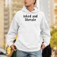 Women's Inked & Literate Tattooed & Educated Bookworm Goth Grunge Men Hoodie Women's Inked & Literate Tattooed & Educated Bookworm Goth Grunge Men Hoodie