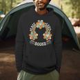 70s Groovy Rainbow Reading Outfit Hippie Peace Love Books Men Hoodie 70s Groovy Rainbow Reading Outfit Hippie Peace Love Books Men Hoodie