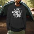 Anti Social Book Club Book Lover Reading Bookworm Reader Men Hoodie Anti Social Book Club Book Lover Reading Bookworm Reader Men Hoodie