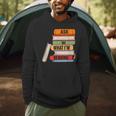 Ask Me What I'm Reading Book Lover Apparel Men Hoodie