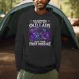 Assuming I'm Just An Old Lady Fantasy Book Reader Mom Dragon Men Hoodie