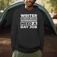 Author Writer Novelist Poetry Book Men Hoodie