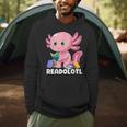 Axolotl Book Reading Bookworm Readolotl Mexican Salamander Men Hoodie Axolotl Book Reading Bookworm Readolotl Mexican Salamander Men Hoodie