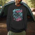 Beach Book Club Seashell Starfish Summer Vacation Hawaii Men Hoodie