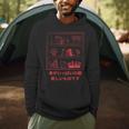 Beautiful Bookshelf Art Japanese Style Or Book Lovers Men Hoodie