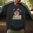 Blessed By God Loved By Jesus Book Lovers Men Hoodie