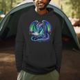 Book Dragon Reading Lover Men Hoodie