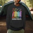 Book Flower Big Fan Of Human Rights Protest Feminist Quote Men Hoodie
