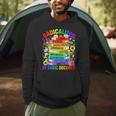 Book Flower Radicalized By Basic Decency Feminist LGBT Gay Men Hoodie