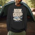 Book Group Reader Club Crew Cozy Nights Book Club Men Hoodie