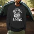 Book Lover It's Not Hording If It's Books Men Hoodie Book Lover It's Not Hording If It's Books Men Hoodie