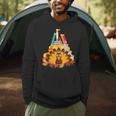 Book Lover Turkey Day Thankful Holiday Thanksgiving Day Men Hoodie