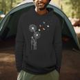 Book Nerd Dandelion Book Reading Men Hoodie