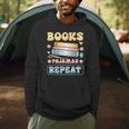 Book And Pajama Books Pajamas Repeat Librarian Men Hoodie Book And Pajama Books Pajamas Repeat Librarian Men Hoodie