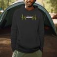 Book Shelf Heartbeat Men Hoodie