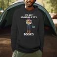 Bookaholic Book Reading Its Not Hoarding If Its Books Men Hoodie