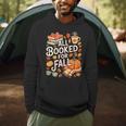 All Booked For Fall Cute Book Lover Autumn Reading Bookish Men Hoodie