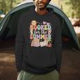 Booked For The Summer Cute Book Reading Women Girls Men Hoodie