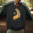 Books & Giraffe Men Hoodie