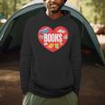 Books Book Reader Bookworm Teacher Valentine's Day Men Hoodie