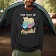 Books And Cats Saying Just One More Chapter Men Hoodie
