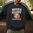 Books Make Me Happy Humans Make My Head Hurt Men Hoodie