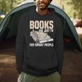 Books Are Just TV For Smart People Librarian Library Men Hoodie Books Are Just TV For Smart People Librarian Library Men Hoodie
