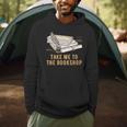 Take Me To The Bookshop Bookworm Reading Book Lover Men Hoodie