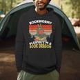 Bookworm Please I'm A Book Dragon Bookworm Book Lovers Men Hoodie
