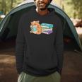 Bookworm Reading Hamster Books Men Hoodie Bookworm Reading Hamster Books Men Hoodie